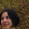 Ziba Norman, Research Director, with balloons [342K]